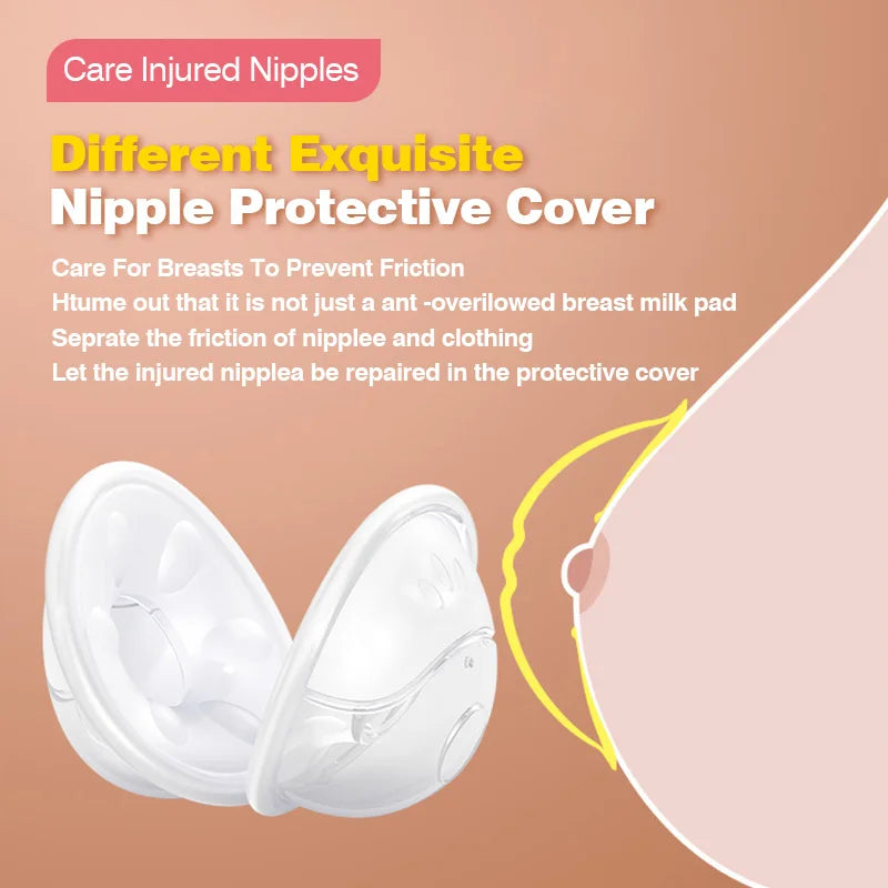 Dr.Isla 2PCS Wearable Anti-Overflow Pad for Breast Feeding