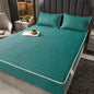 Cooling summer mattress pad and pillowcase set by ShopHub NZ, designed to enhance sleep comfort with breathable fabric.