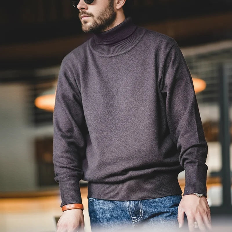 MADEN Everyday Turtleneck Sweater | Three Colours