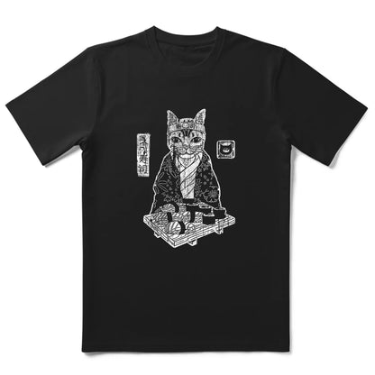 COOLMIND 100% Cotton Cool Mens Tee Shirt Casual Cool Cat Print Men Tshirt Loose Summer Short Sleeve Men T Shirt o-neck t-shirt