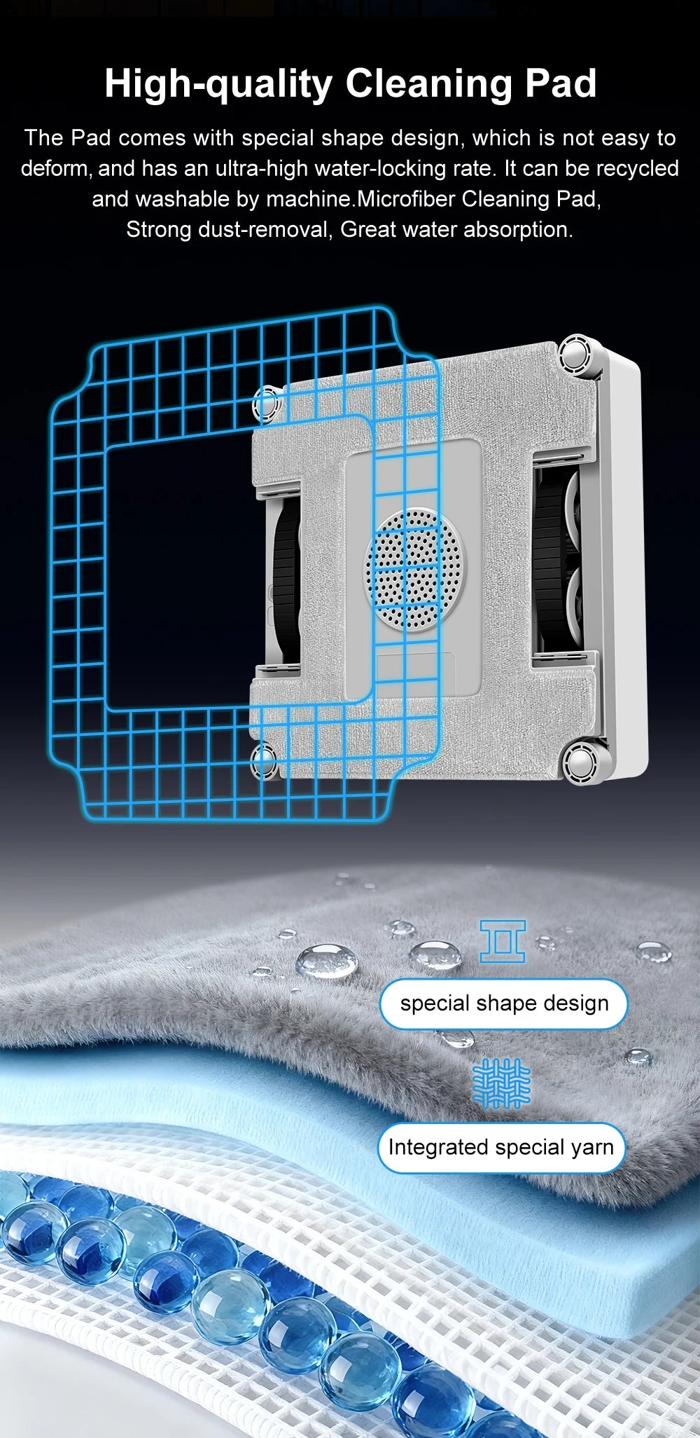 ABIR WD9-4-Way Robot Window Cleaner