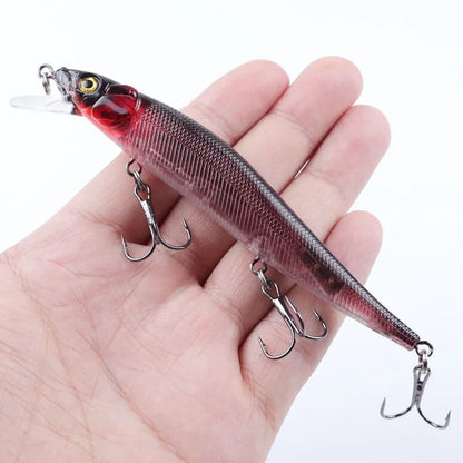 Bionic Hard Fishing Lure with 3D Eyes (11.5cm/14g) – 5/10pcs Habicare