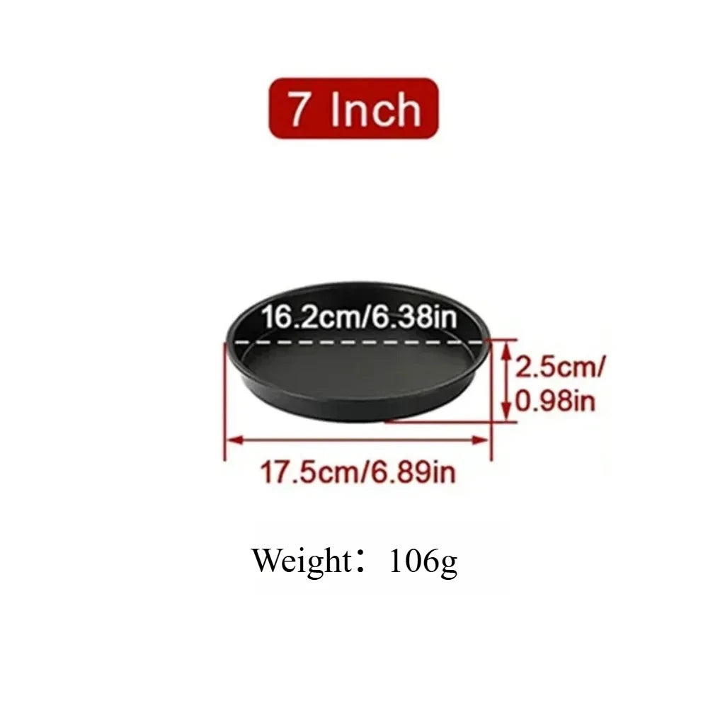 1pc Round Non-Stick Cake Mold 6/7/8 Inch, for Air Fryer