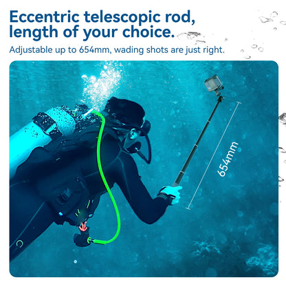 TELESIN Waterproof Divng Selfie Stick