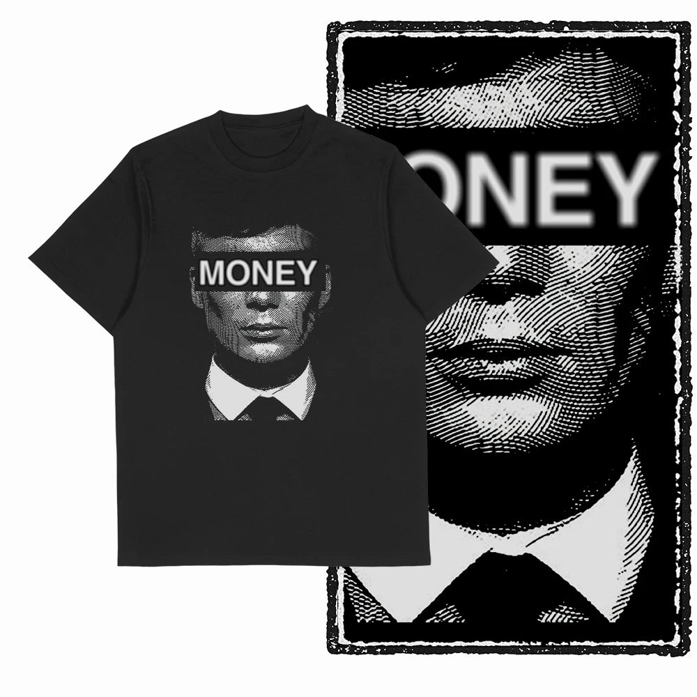 COOLMIND Unisex Money Graphic Cotton T-Shirt | Unisex