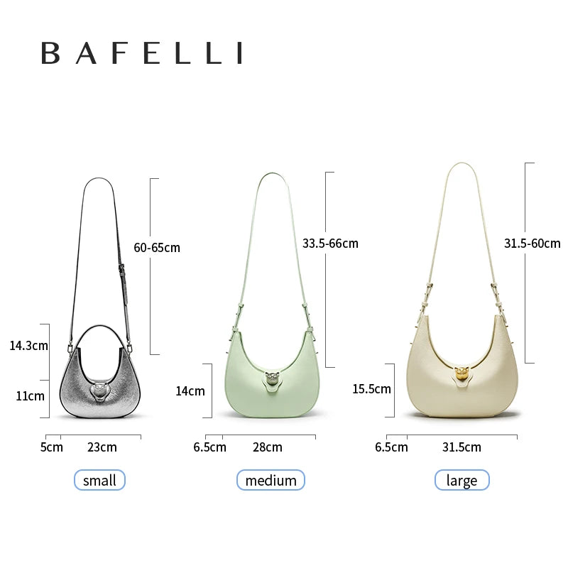BAFELLI Genuine Leather Shoulder Bag