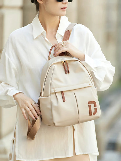 ZOOLER Oxford & Leather Backpack