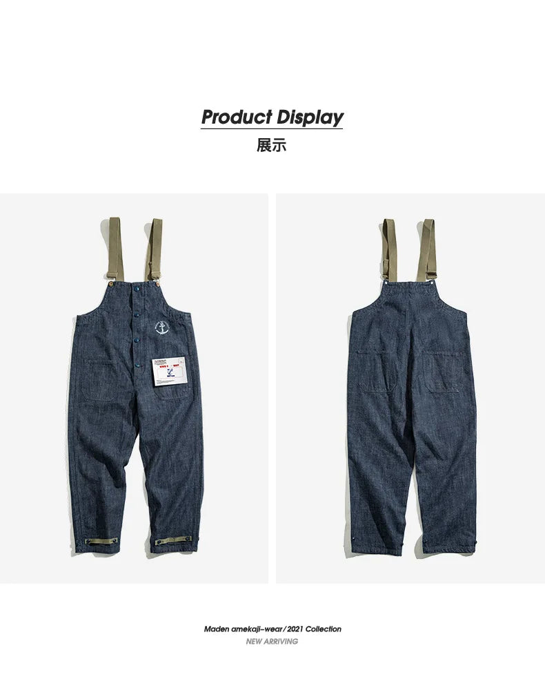 Maden Workwear American Vintage Deck Strap Pants