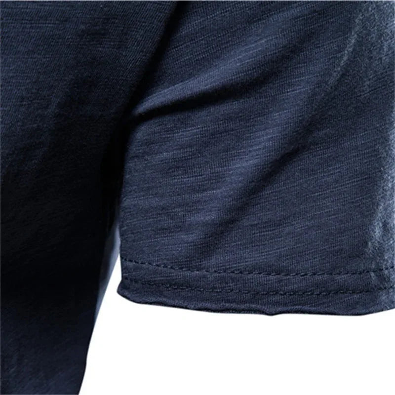 AIOPESON 100% Cotton Casual Soft Fitness T-Shirts - ShopHub