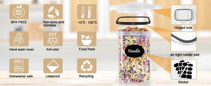 10-Piece BPA-Free Food Storage Containers with Lids