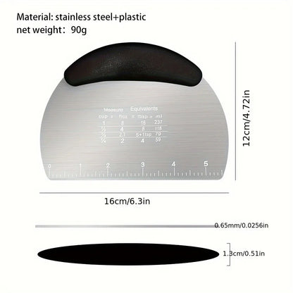 Stainless Steel Dough Scraper Cutter