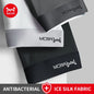 MiiOW Ice Silk Men Underwear - 3Pcs Breathable Boxer Shorts