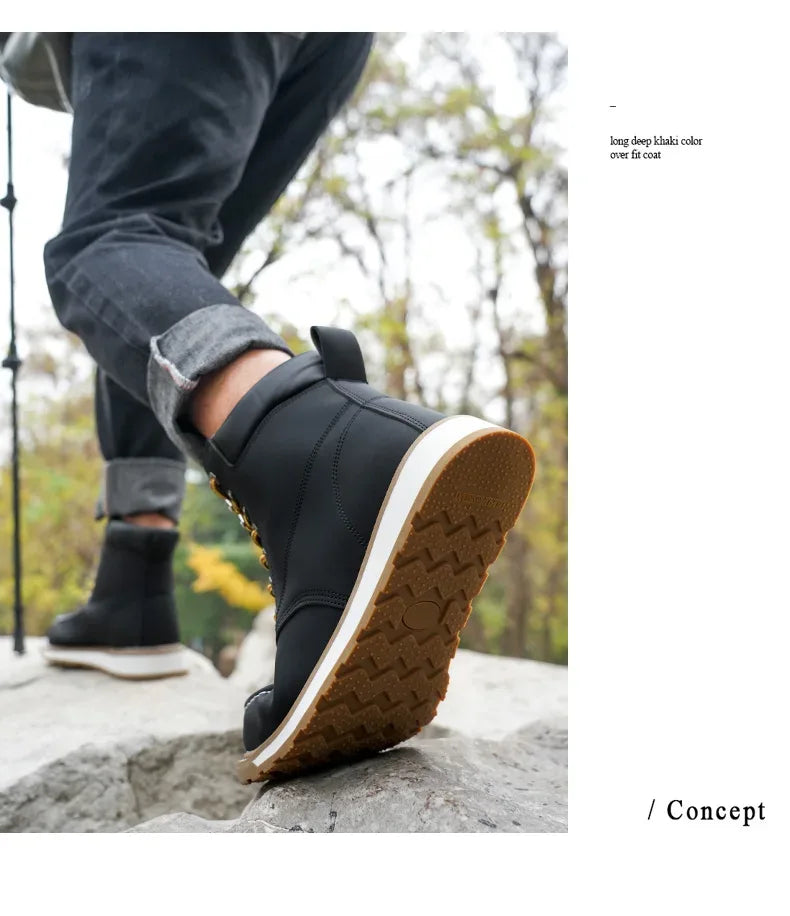 Men's High Top Safety Work Boots - ShopHub