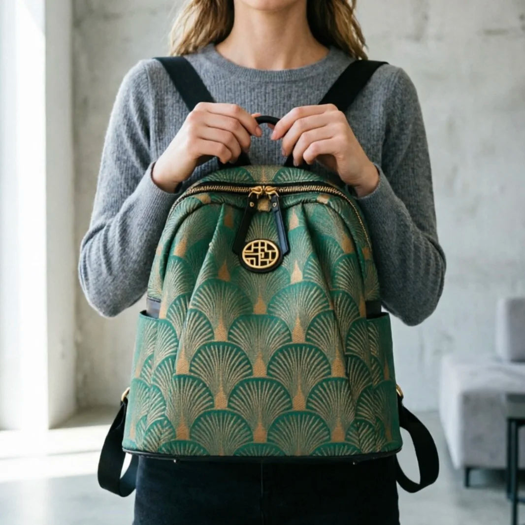 ZOOLER Handmade Cow Leather Backpack