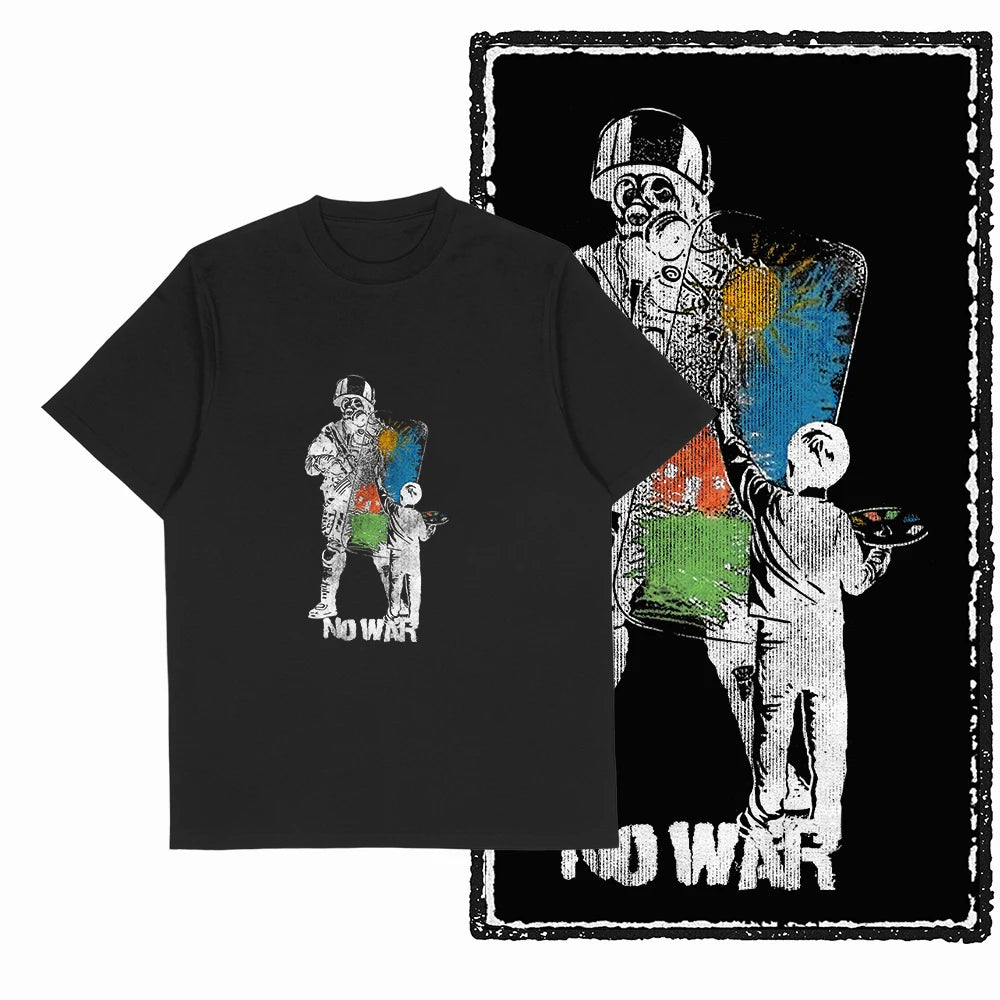 COOLMIND X0062 Dark Winged Truth Graphic Tee