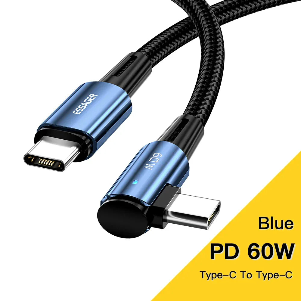 Essager 100W USB Type C to USB C Cable - ShopHub