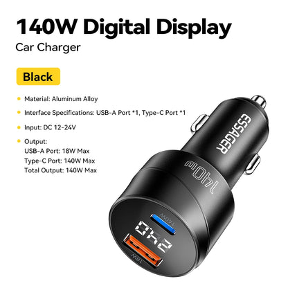 Essager 140W Car Charger