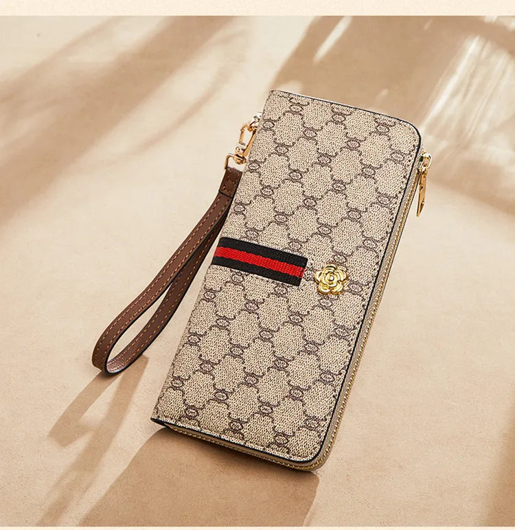 FOXER PVC Long Clutch Wallet