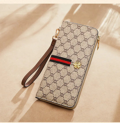 FOXER PVC Long Clutch Wallet