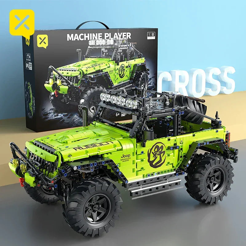 TOYLINX 1:8 Scale Heavy-Duty Off-Road Vehicle Building Blocks - ShopHub