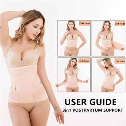 3in1 Postpartum Belly Band & Support