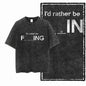 YB FISHING THEME Printed Cotton Acid Washed Exclusive Graphic Unisex T Shirt Cool Streetwear Men Tshirts Big Size Tee for Men