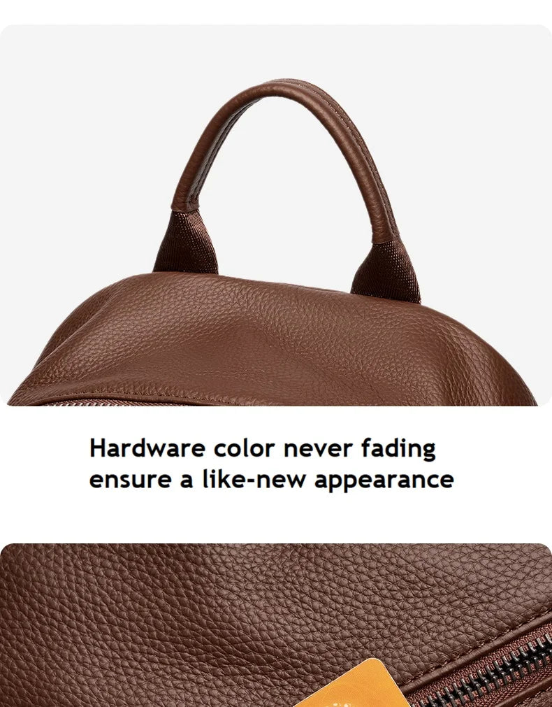 ZOOLER 2026 Limited &New Women Leather Backpack 100% Genuine Leather Backpack Fashion Travel Bag Girls Hot Business Need #SC2188