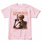 COOLMIND U0020 Skull Graphic Cotton Tee