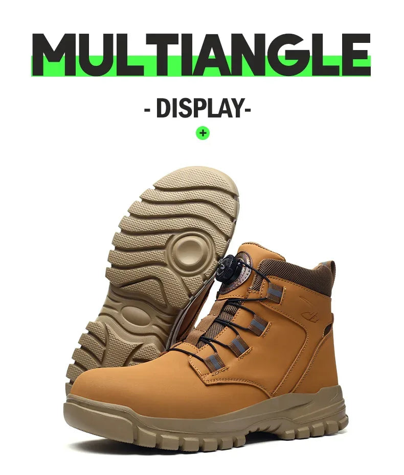 Men's Waterproof Safety Boots - ShopHub