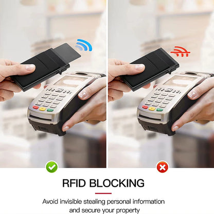DIENQI RFID Credit Card Holder Wallets