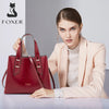 FOXER Women's Vintage Split-Leather Everyday Tote