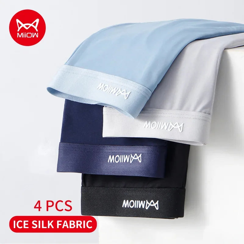 Ultimate Breathable Men's Boxer Underwear Set – Stay Comfortable All Summer Long!