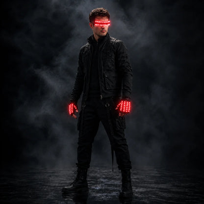 JAEOOGY 190 LED Performance Mask & Glove Set