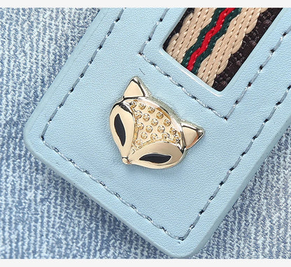 FOXER Synthetic Leather Short Wallet for Women