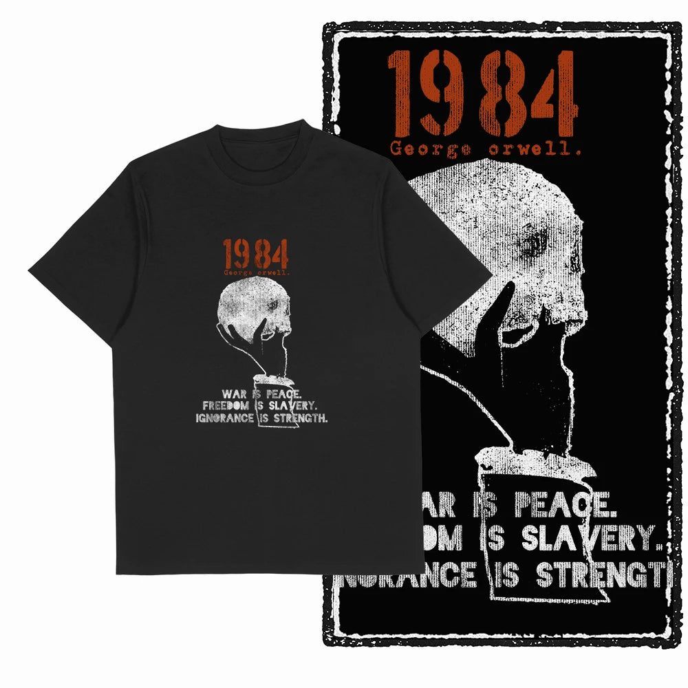 COOLMIND X0001 1984 Graphic Cotton Tee