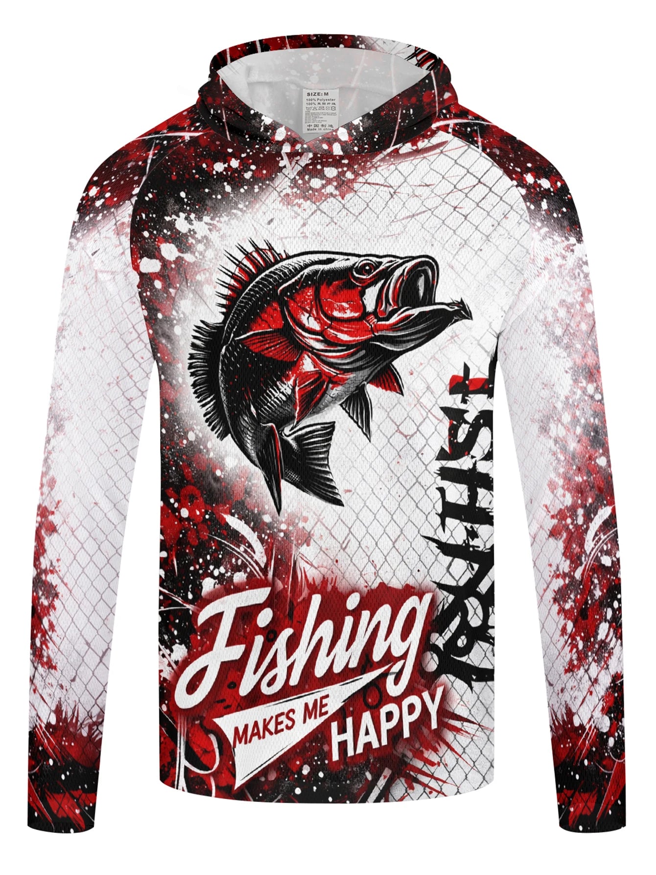 Men's Fishing Shirt Hoodie