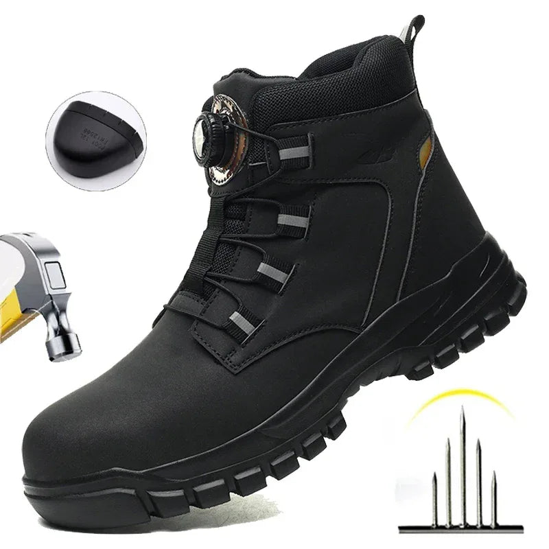 Men's Waterproof Safety Boots - ShopHub