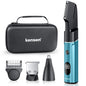 Kensen S16 Body Hair Trimmer Kit for Men with LED Display Rechargeable Electric Beard Shaver
