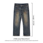 SIMWOOD High Standard Vintage Washed Selvedge Ripped Jeans