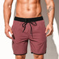 DESMIIT S91 Solid-Colour Swim Shorts with Mesh Liner