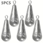Teardrop Fishing Sinkers – Lead Weights for Bass (10 Sizes) Habicare