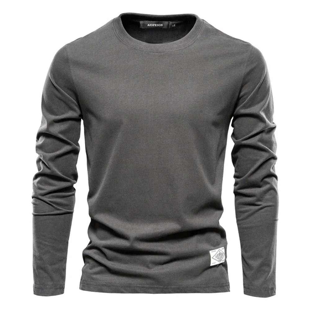 AIOPESON 100% Cotton Long Sleeve Shirts - ShopHub