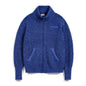 MADEN Heavyweight Mock-Neck Zip Cardigan