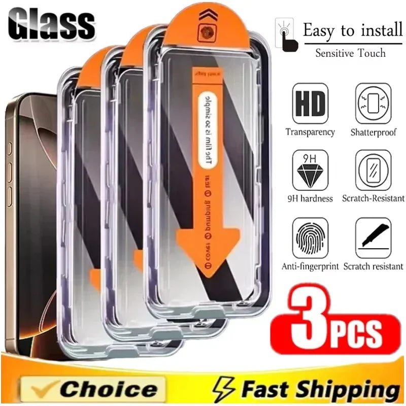 AKABEILA Samsung Dust Free Tempered Glass Screen Protectors - ShopHub