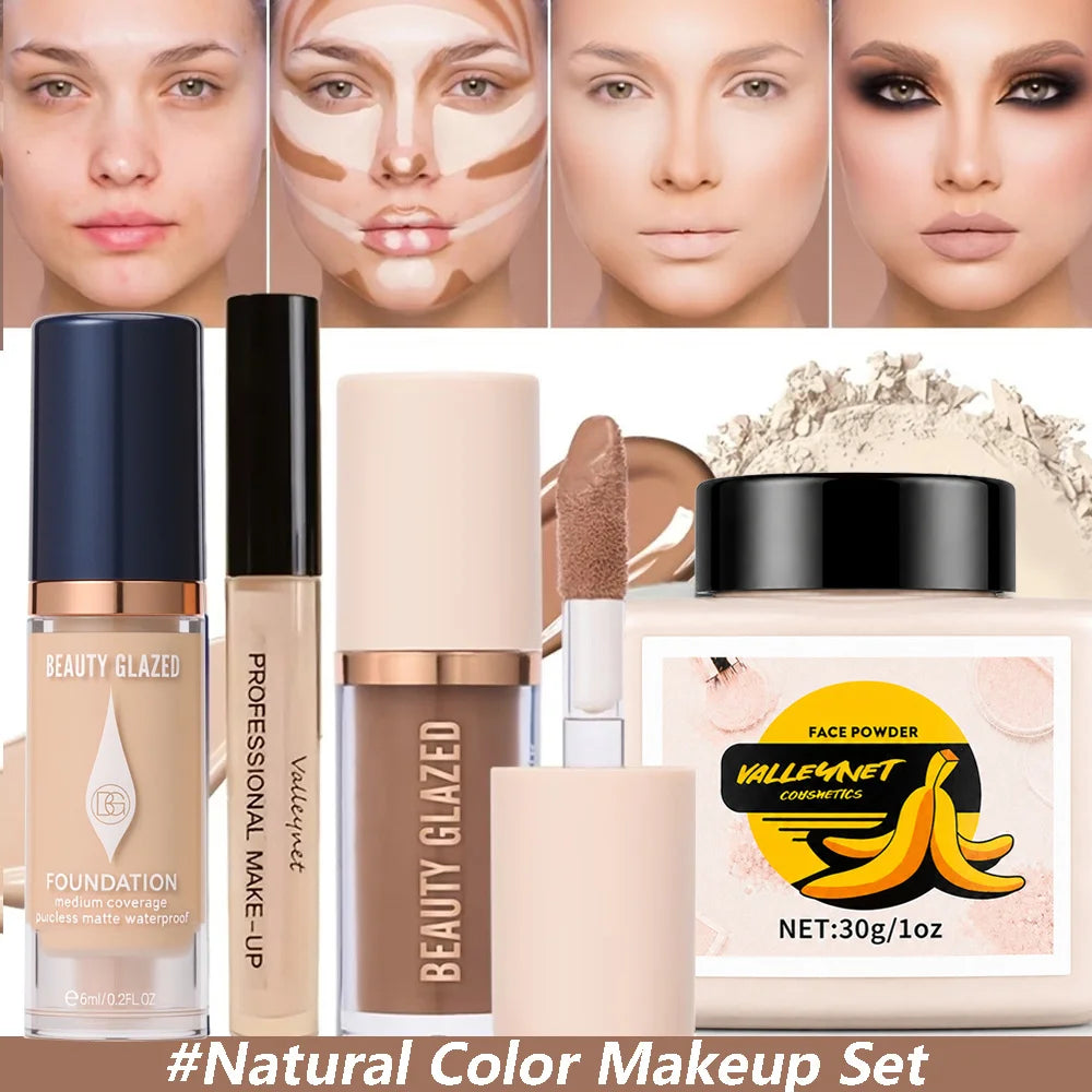 4pcs Face Makeup Set