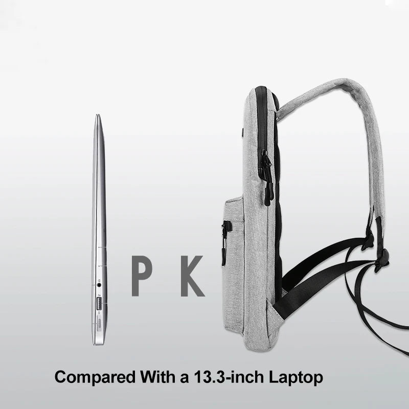 DIENQI Ultra-thin Laptop Backpack