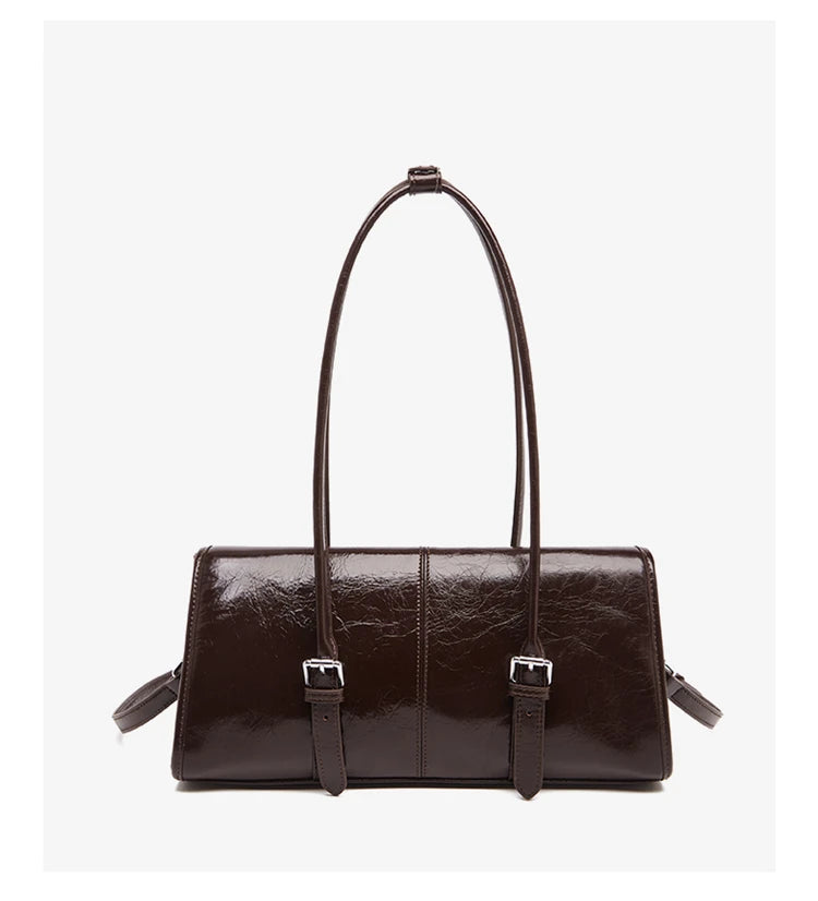 FOXER Women's Genuine Leather Shoulder Bag