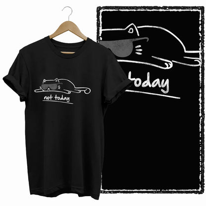 COOLMIND Cat Lover Graphic Cotton T-Shirt | Women's Relaxed Fit
