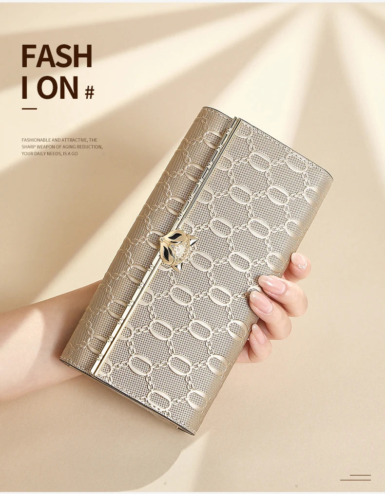 FOXER Women's Long Wallet