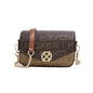FOXER Vintage Monogram Chain Crossbody Bag